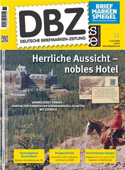 DBZ-Briefmarkenzeitung-Abo Cover