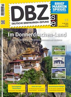 DBZ-Briefmarkenzeitung-Abo Cover
