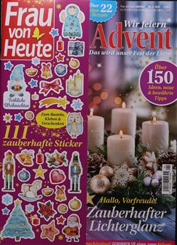 Frau-von-Heute-Advent-Abo Cover