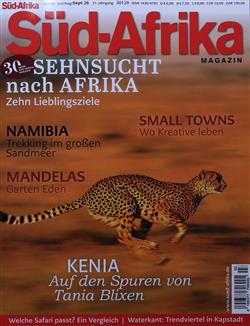 Sued-Afrika-Magazin-Abo Cover