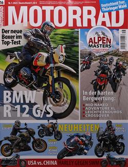 Motorrad-Abo Cover