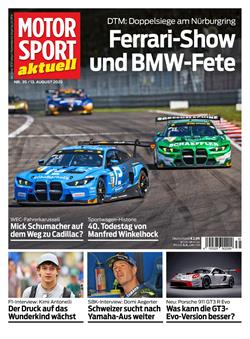 Motorsport-Aktuell-Abo Cover