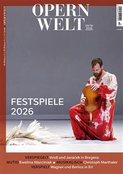 Opernwelt-Abo Cover