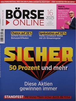Boerse-Online-Print-Abo Cover