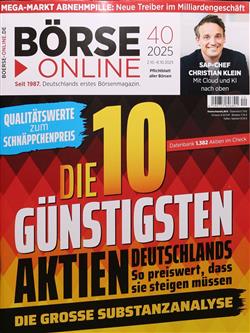 Boerse-Online-Print-Abo Cover