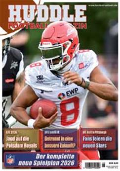 Huddle-Football-Magazin-Abo Cover