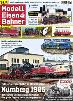 Modell-Eisenbahner-Abo Cover