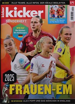 Kicker-Sonderheft-Frauen-EM-2025-Abo Cover