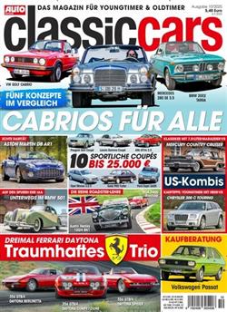 Classic-Cars-Auto-Zeitung-Abo Cover