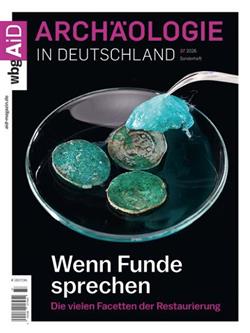 Archaeologie-in-Deutschland-Restaurierung-Abo Cover