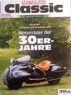 Motorrad-Classic-Sammler-Edition-30er-Jahre-Abo Cover
