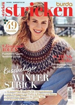 Burda-Stricken-Abo Cover