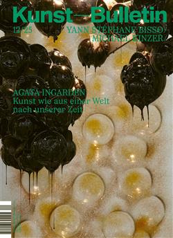 Kunstbulletin-Abo Cover