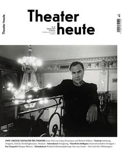 Theater-Heute-Abo Cover