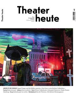 Theater-Heute-Abo Cover