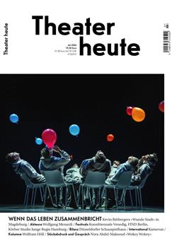 Theater-Heute-Abo Cover
