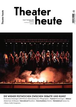 Theater-Heute-Abo Cover