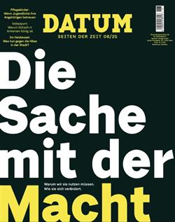 Datum-Abo Cover