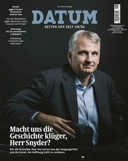 Datum-Abo Cover