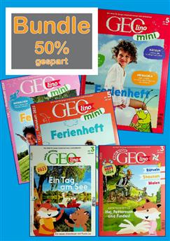 Bundle-Geolino-Mini-Mein-erstes-Geolino-50-gespart-Abo Cover
