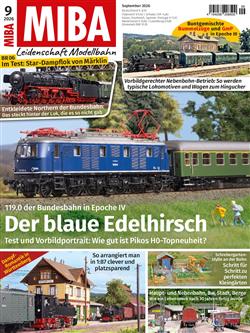 Miba-Miniaturbahnen-Abo Cover