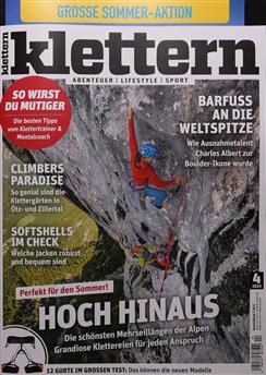 Klettern-Abo Cover