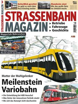 Strassenbahn-Magazin-Abo Cover