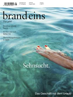 Brand-eins-Abo Cover