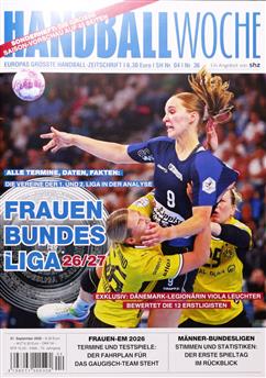 Handballwoche-Frauen-Bundesliga-26-27-Abo Cover