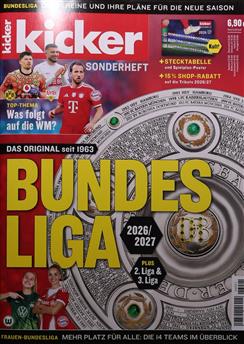 Kicker-Bundesliga-2026-27-Abo Cover