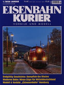 Eisenbahn-Kurier-Abo Cover