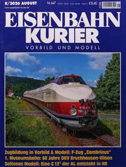 Eisenbahn-Kurier-Abo Cover