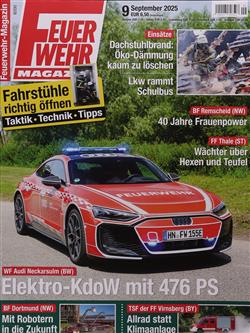 Feuerwehr-Magazin-Abo Cover