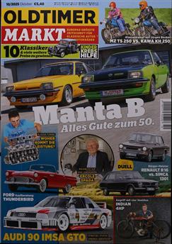 Oldtimer-Markt-Abo Cover