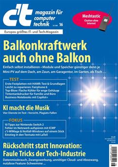 ct-Magazin-Abo Cover