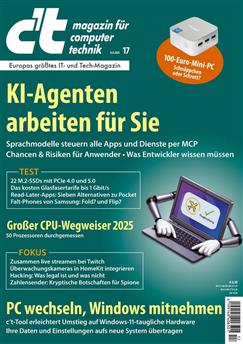ct-Magazin-Abo Cover