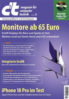 ct-Magazin-Abo