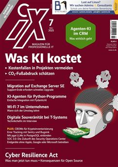 IX-Magazin-Abo Cover