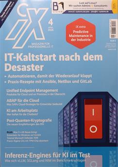 IX-Magazin-Abo Cover
