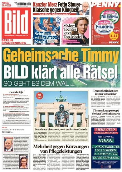 Bild Berlin Brandenburg Ausgabe 2026019