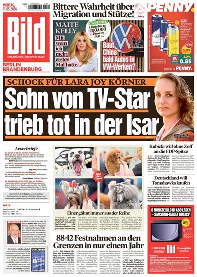 Bild Berlin Brandenburg Ausgabe 2026020