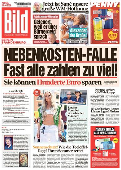 Bild Berlin Brandenburg Ausgabe 2026024