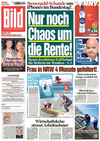 Bild Berlin Brandenburg Ausgabe 2026032