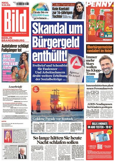 Bild Berlin Brandenburg Ausgabe 2026033