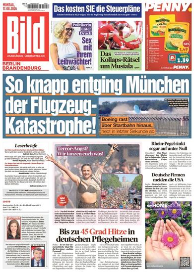 Bild Berlin Brandenburg Ausgabe 2026034