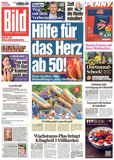 Bild Berlin Brandenburg Ausgabe 2026036