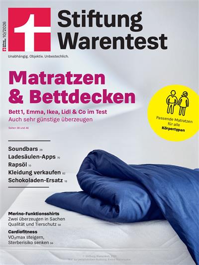 Stiftung Warentest Ausgabe 2026010