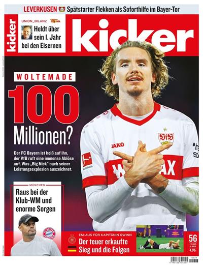 Kicker Ausgabe 2025056