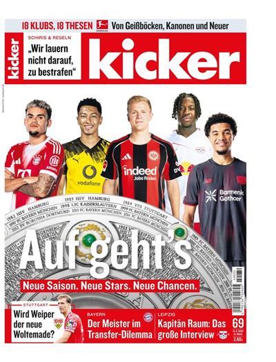 Kicker Ausgabe 2025069