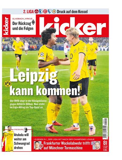 Kicker Ausgabe 2025081